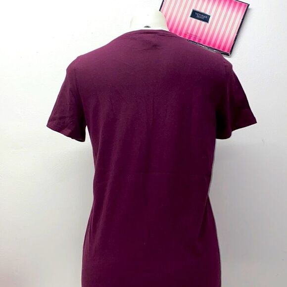 🔥VICTORIA SECRET Pink T-SHIRT SZ Small NEW - Picture 2 of 3
